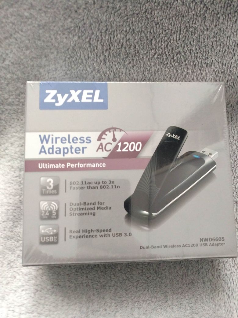 Zyxel Ac 1200 adapter wifi