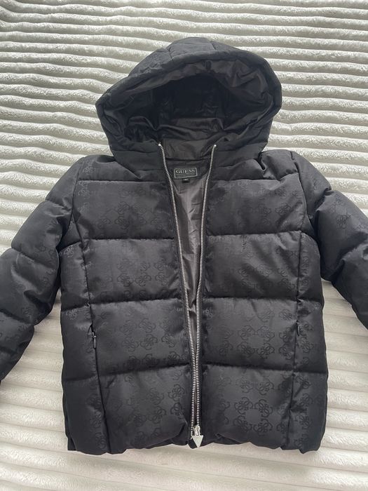 Куртка, пуховик дитяча Guess оригінал чорна