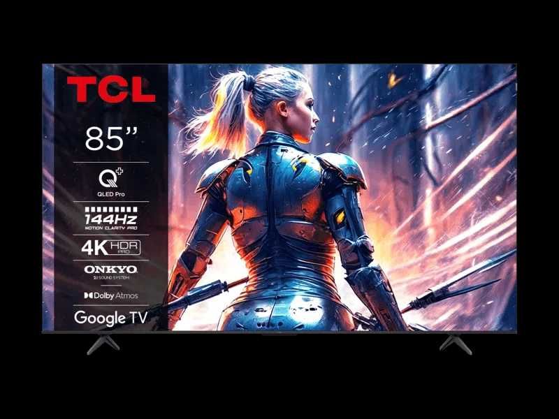 Телевізор TCL 85T8B
  144 Гц з Google TV