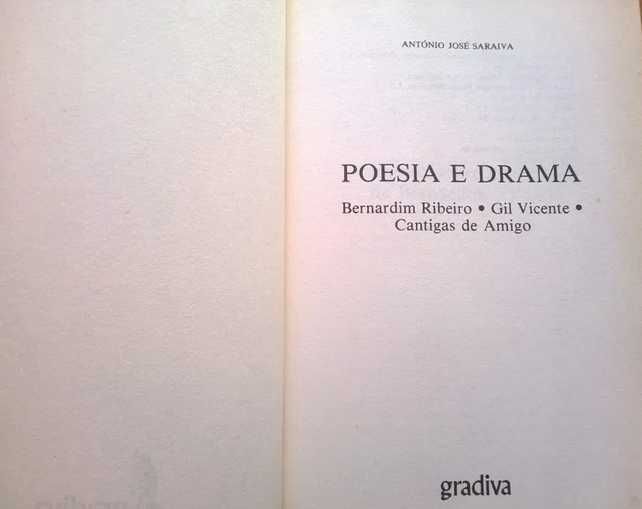 Poesia e drama – António José Saraiva