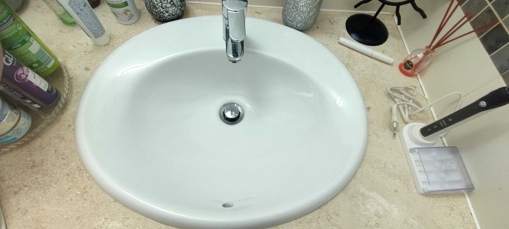 Bancada de mármore de WC 166,5cm*57cm