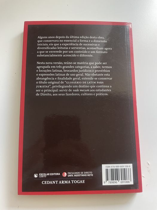 Glossário de Latim para Juristas