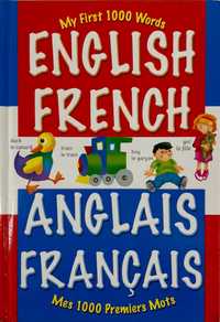 English and French My First 1000 Words słownik obrazkowy ang francuski