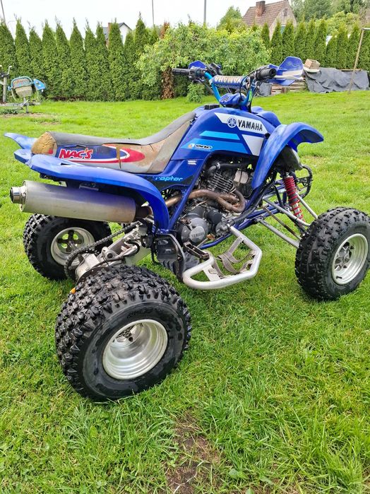 Raptor 660 uszkodzony  zarejestrowany na ciagnik