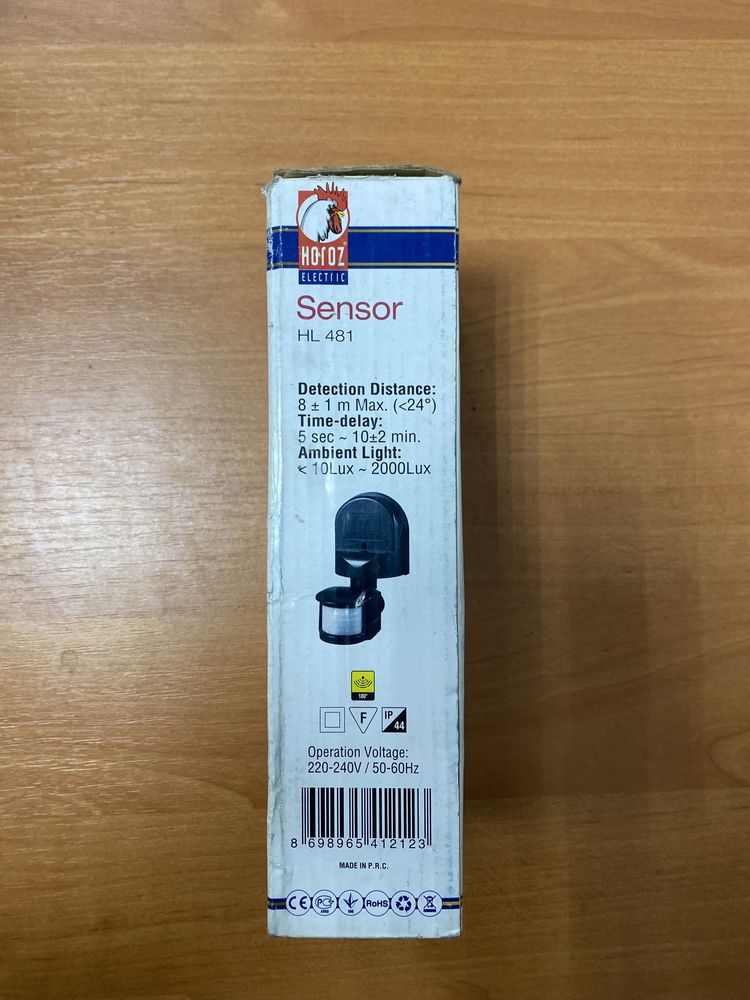 Датчик Движения Horoz Sensor black HL481