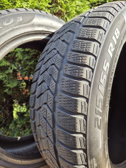 Opony zimowe PIRELLI Sottozero 3 215/55/18 komplet 2020r.