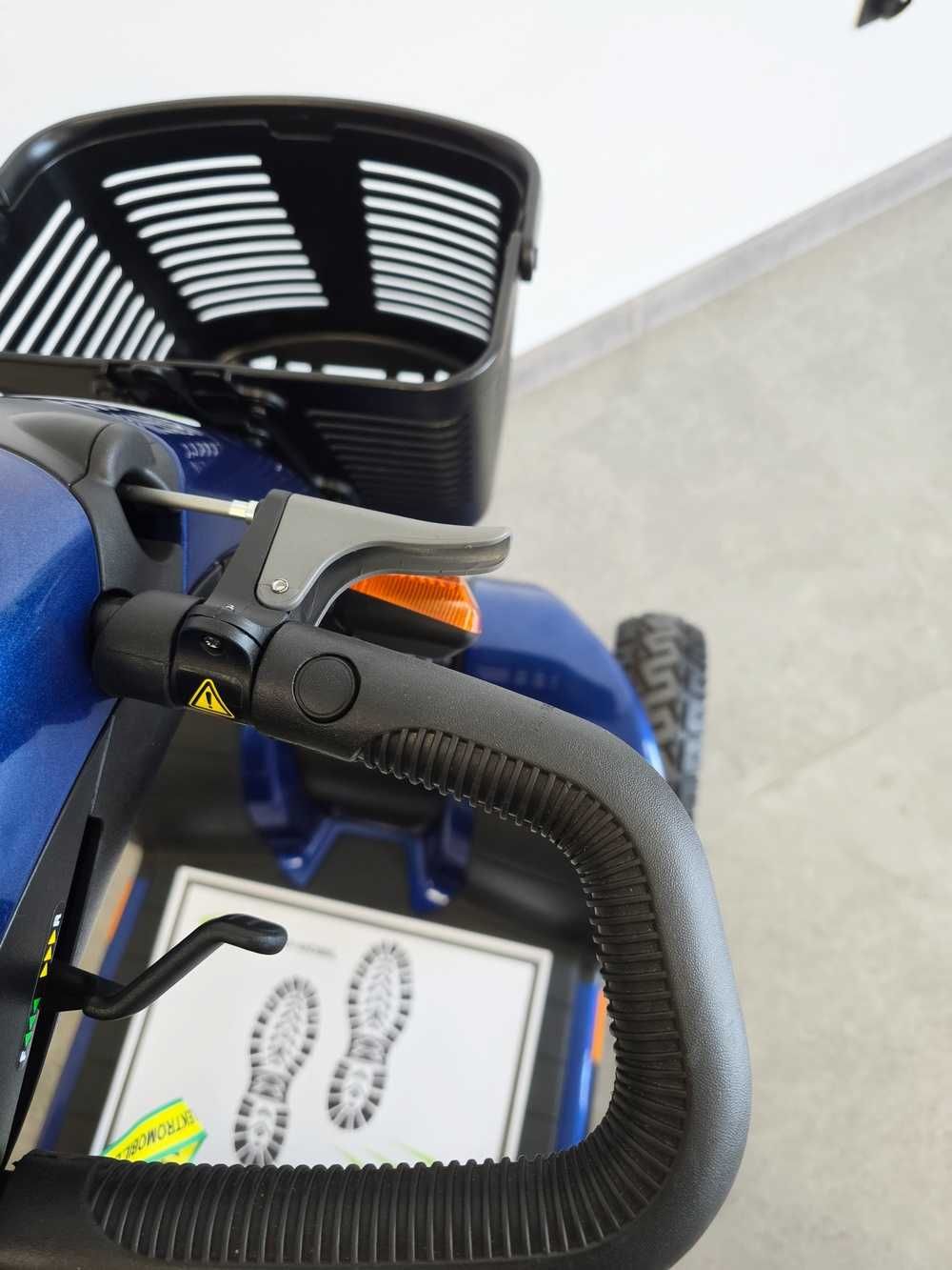 Używany skuter inwalidzki elektryczny PRIDE CYCLONE terenowy mocny fv