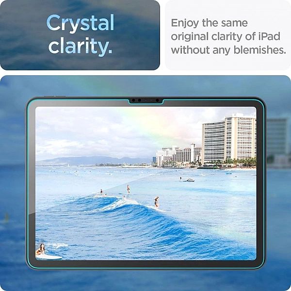 Szkło Hartowane Spigen Glas.tr "Ez Fit" Ipad Air 11/6 / 2024 Clear