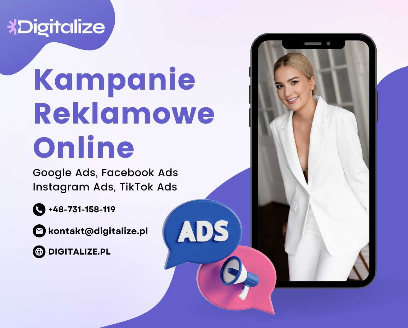 Skuteczne reklamy online: Facebook Ads, Google Ads, TikTok Ads