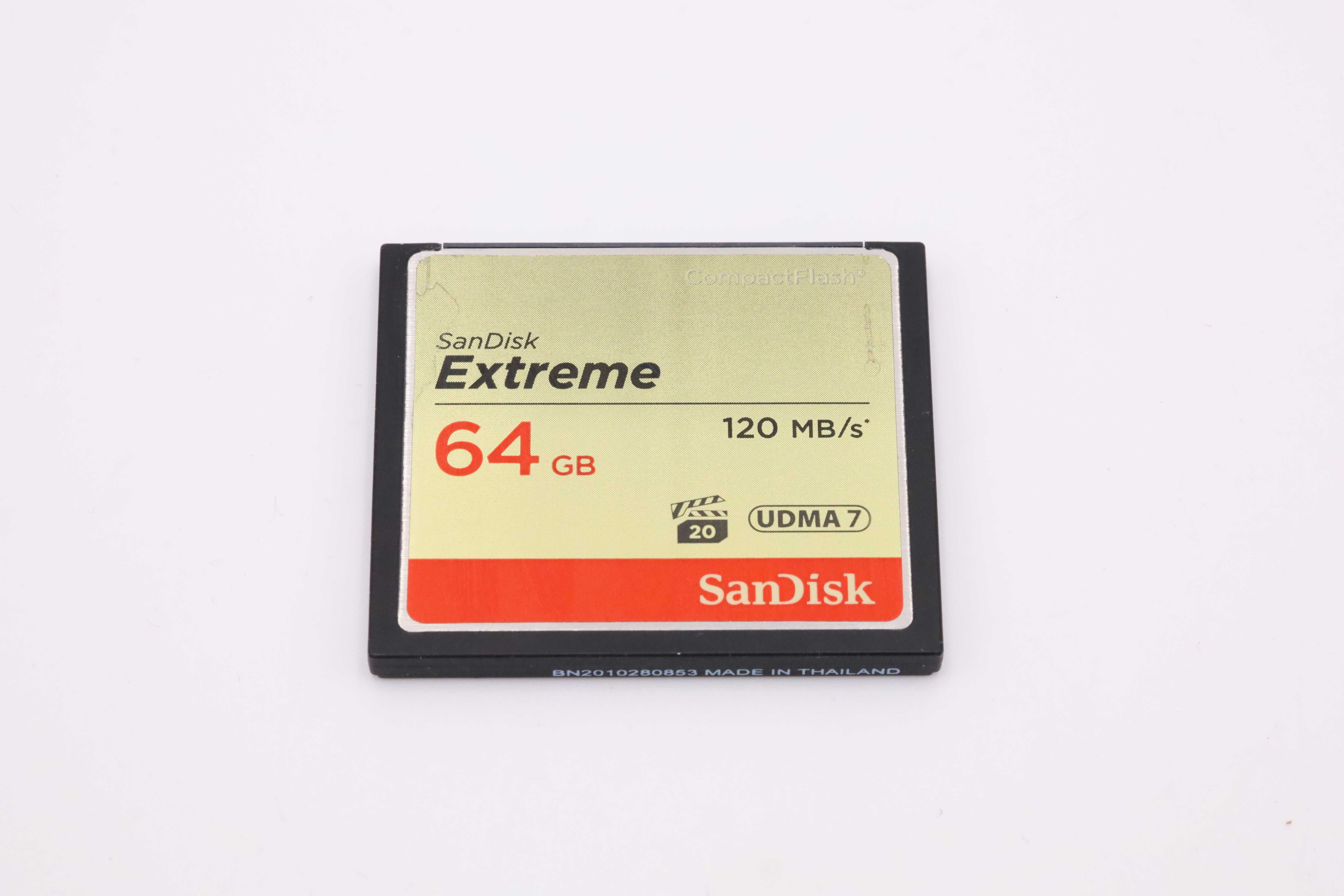 Karta pamięci CF SanDisk Extreme 64 GB do Canon 5d mark III