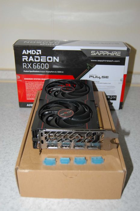 Відеокарта Sapphire Radeon RX 6600 (гарантія ROZETKA дійсна ще 1 рік)
