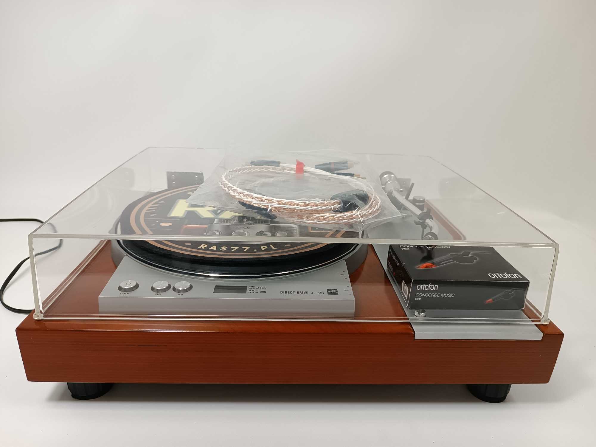 Gramofon Victor JL-B51 + nowa wkładka Ortofon Music RED ras77.pl