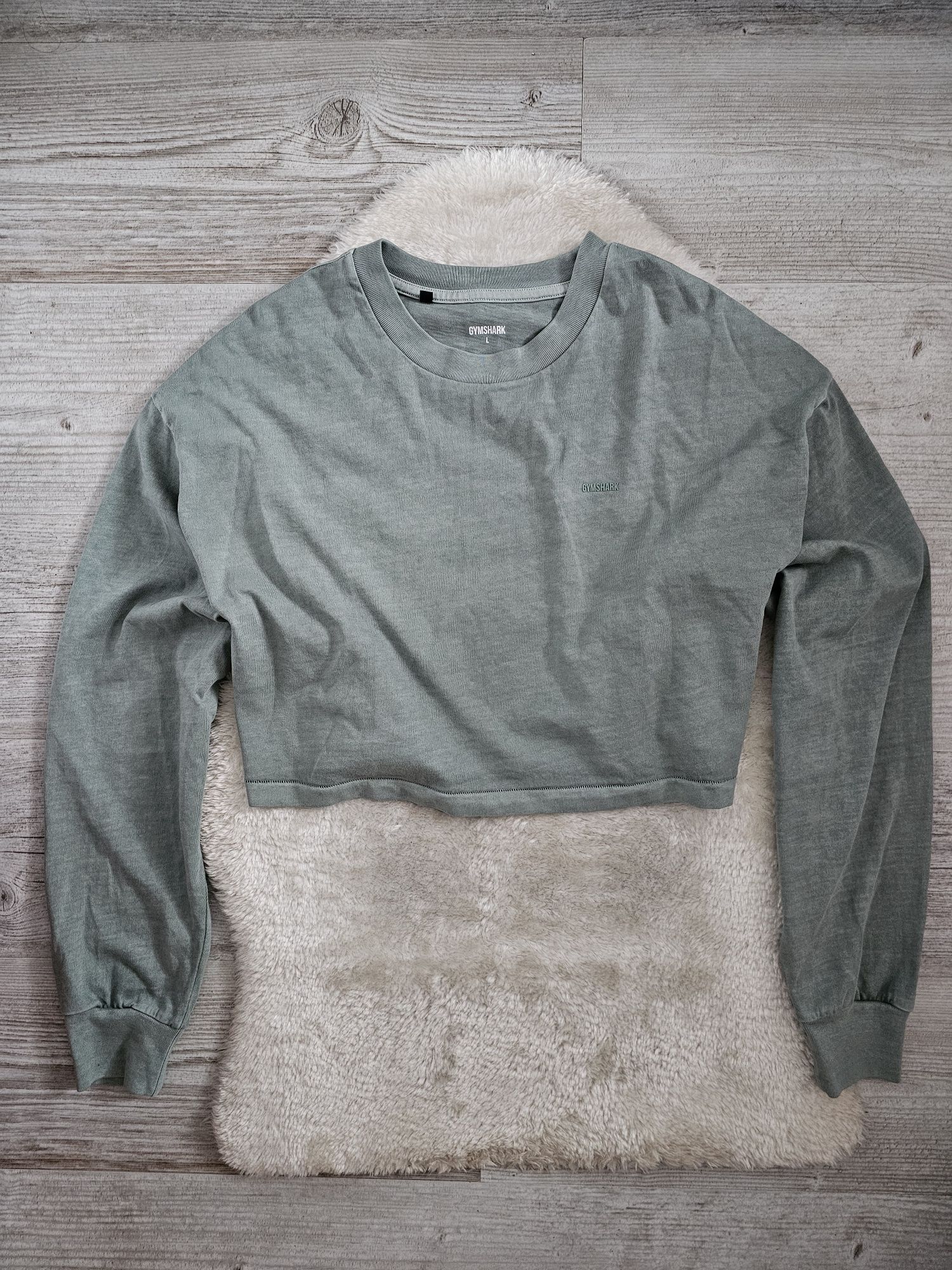 Bluza Gymshark top Long Sleeve Rozmiar L Oversize Koszulka Gymshark