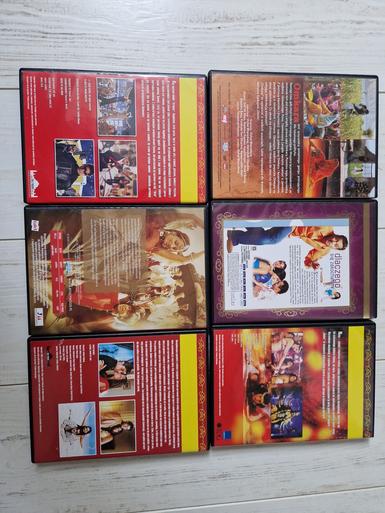 6 filmów BOLLYWOOD