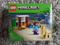 NOWE LEGO Minecraft 21251 Pustynna wyprawa Steve’a