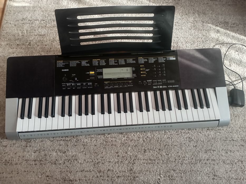 Keyboard casio ctk 4400 plus stojak