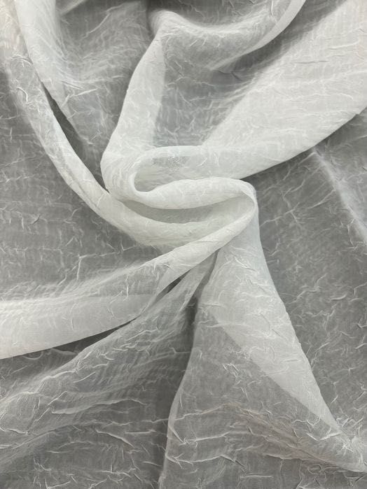 Firana/tkanina w kolorze ciepłej bieli