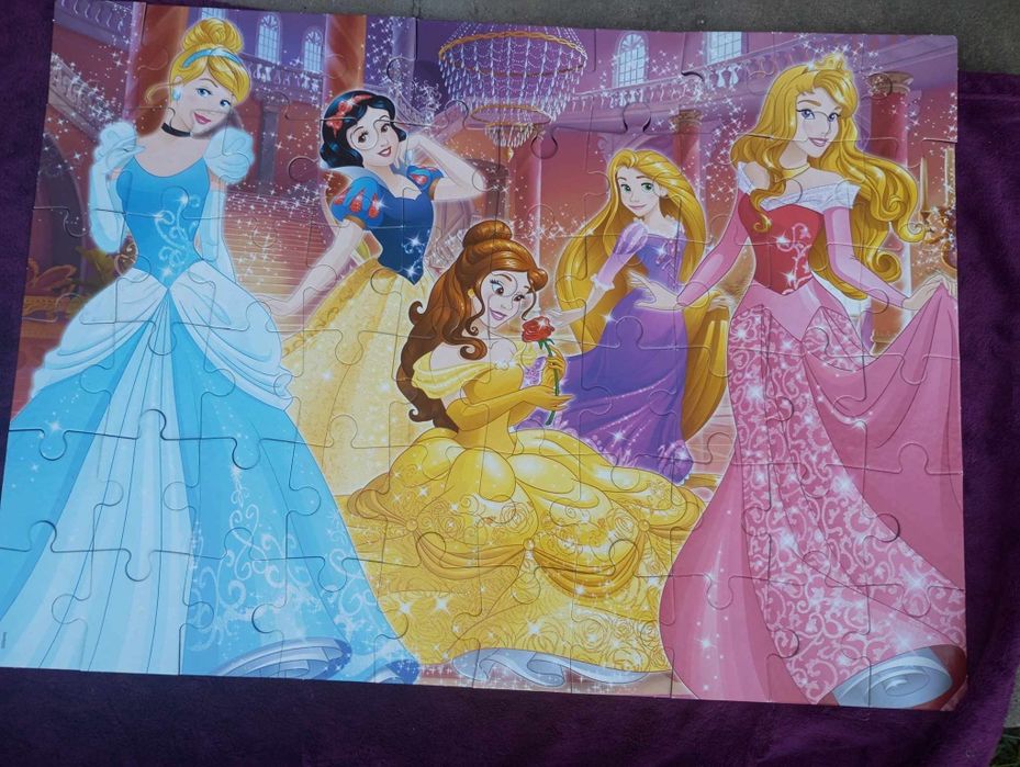 Puzzle Księżniczki Disneya