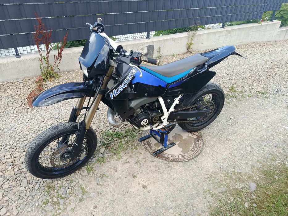Husqvarna SMS 125 2t Zarejestrowana Supermoto ZAMIANA auto
