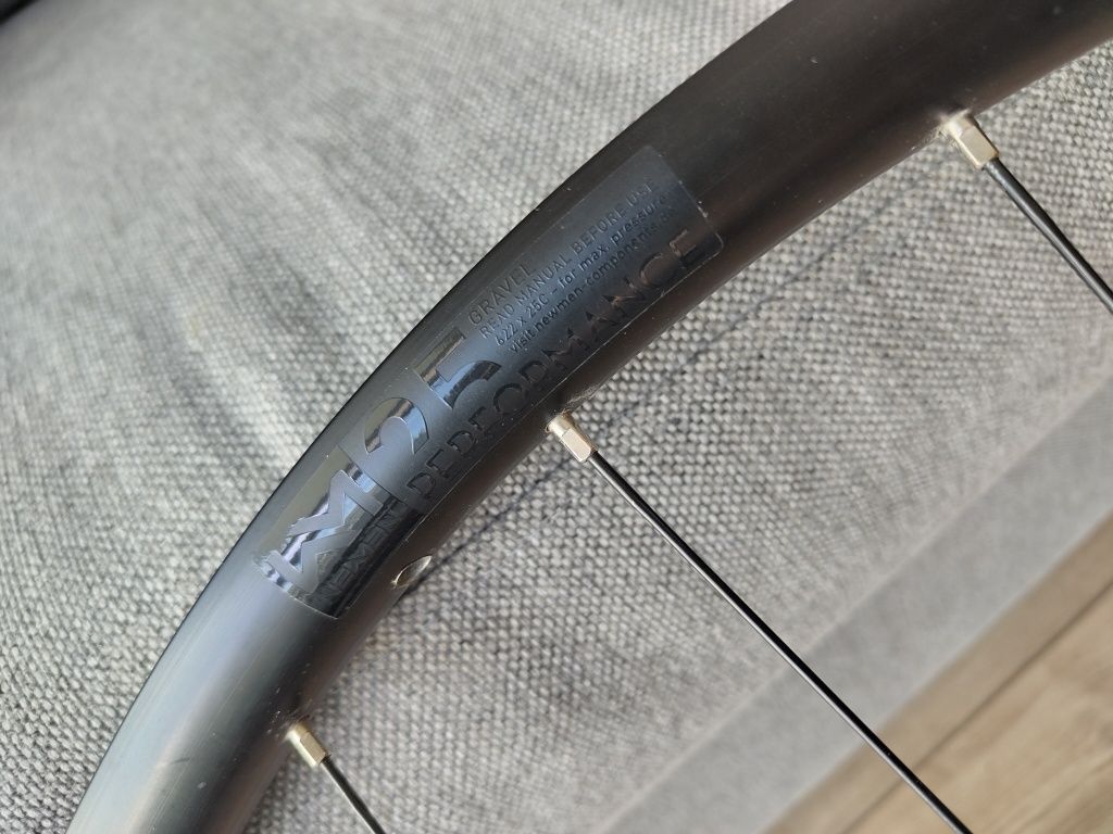 Wheelset Newmen Performance X.R. 25 622x25c, tarcza, sztywna oś
