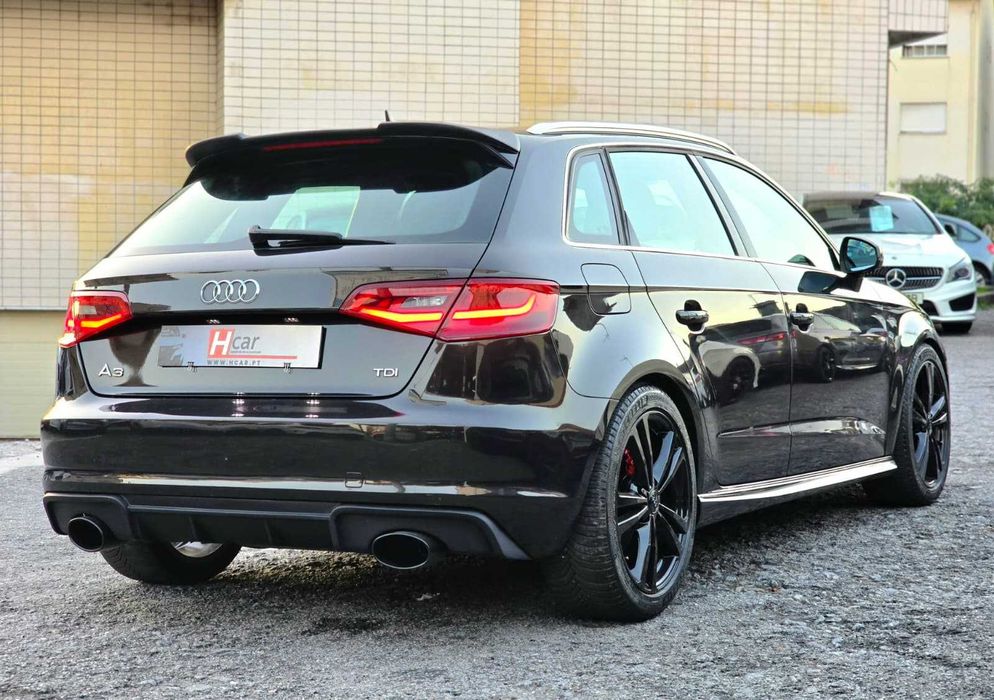 AUDI A3 SPORTBACK 8V S LINE 1.6TDI 110CV "LOOK RS3"