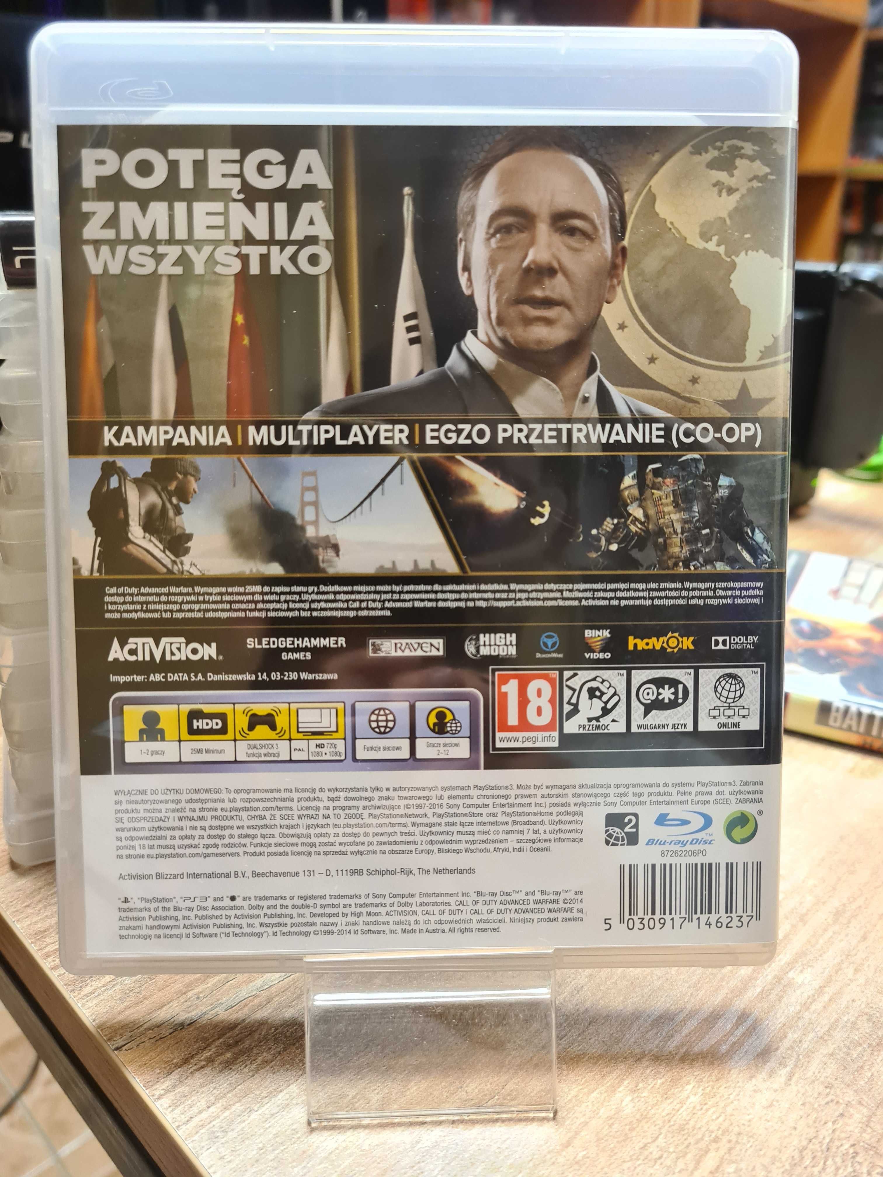 Call of Duty: Advanced Warfare PS3, Sklep Wysyłka Wymiana