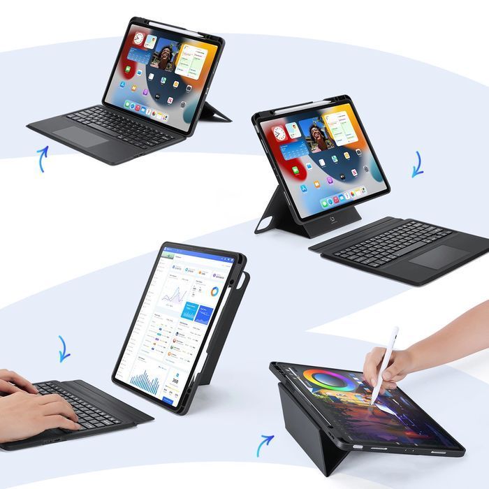 Etui z klawiaturą Bluetooth Dux Ducis do Apple iPad Pro 12.9"