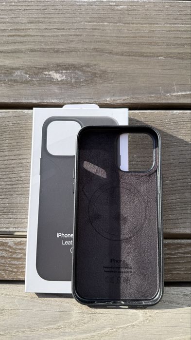 Skórzane Magsafe Etui IPhone 13 Pro Max Black