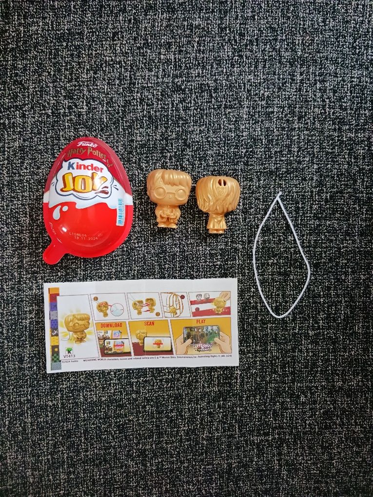 Złoty Harry Potter VT 401 z Kinder Joy