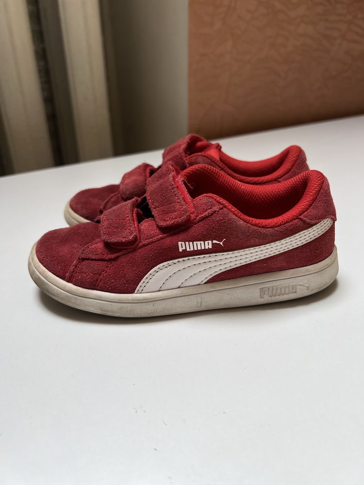 Кроссовки детские Puma на липучках 27 размер