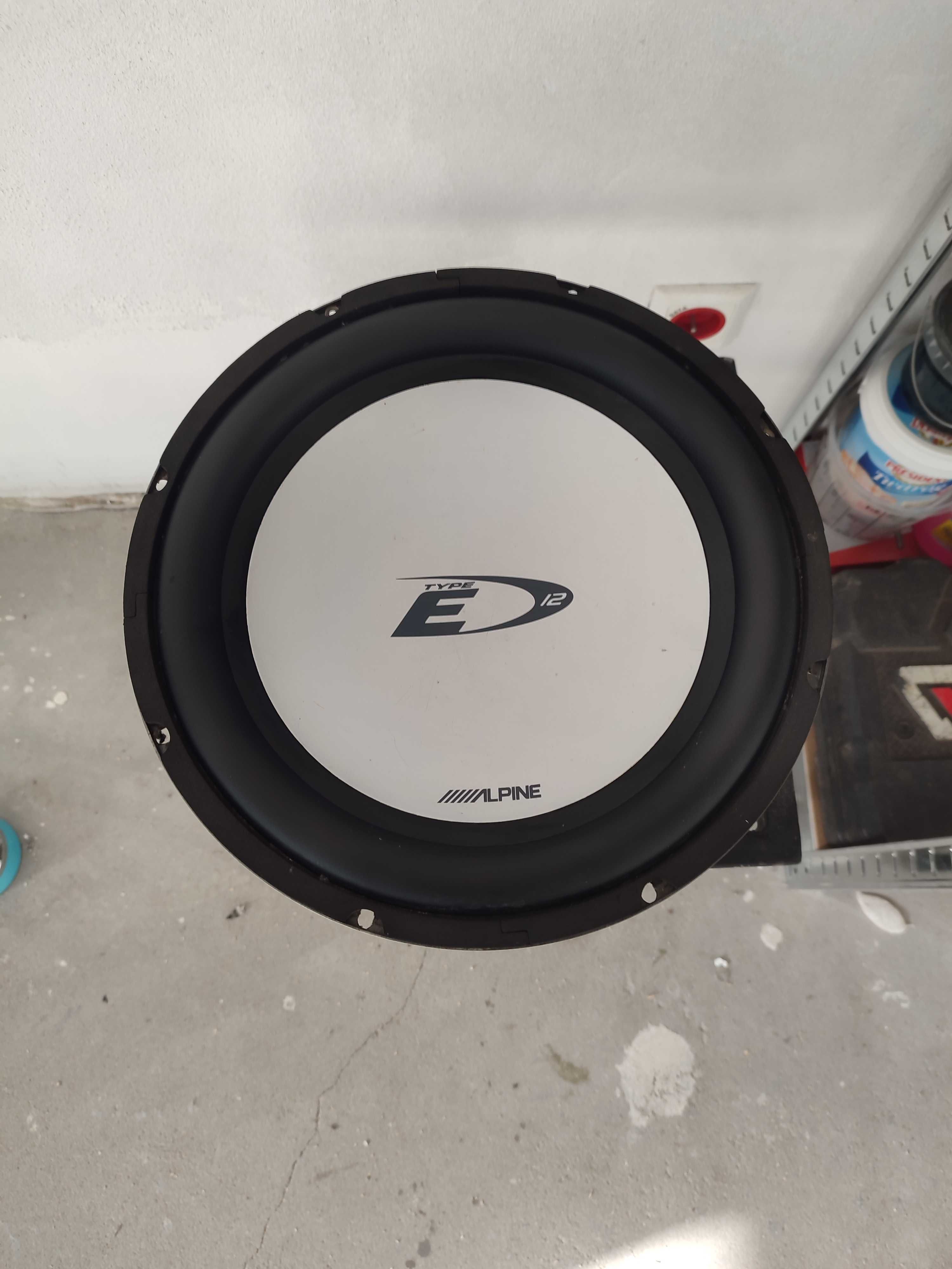 Głośnik tuba subwoofer Alpine 800w