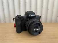 CANON EOS M50 + EF-M 15-45 + Baterias