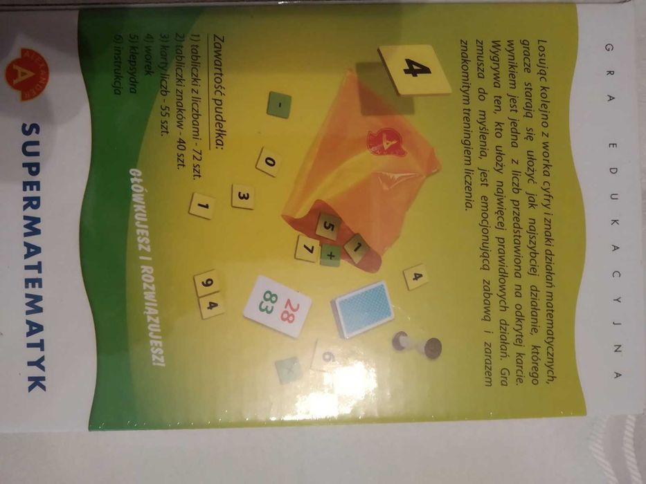 Gra edukacyjna "Supermatematyk Mini"