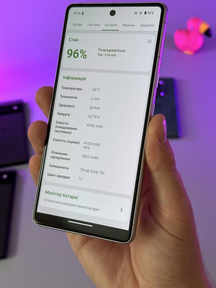 Як НОВЕ google pixel 7 128gb 70 циклів neverlock