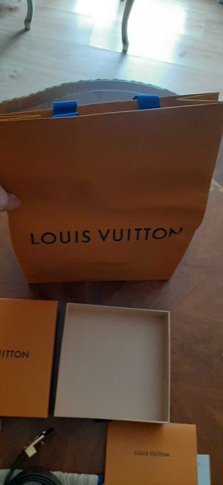 Louis Vuitton Pasek do spodni orginał z butiku w Antwerpi Belgia