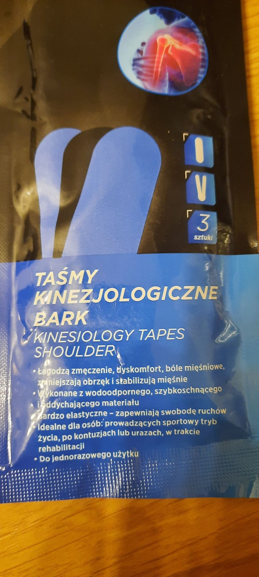 Taśmy kinezjologiczne bark nowe