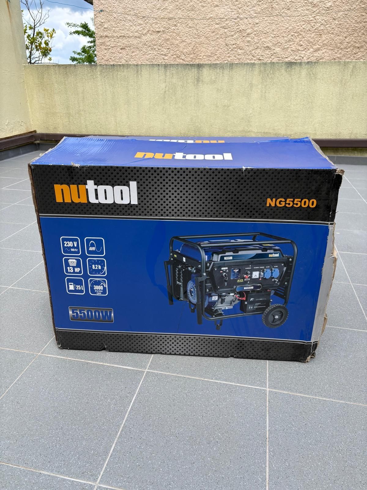 Gerador monofásico 5500w Nutool