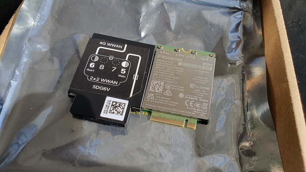 Модем Fibocom L860-GL-16 (Dell DW5823e-eSIM), CAT16/4x4 MIMO/4G/LTE