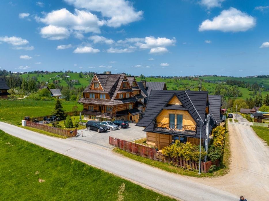 Balia  piękny duży góralski domek 8 osób apartamenty z cud