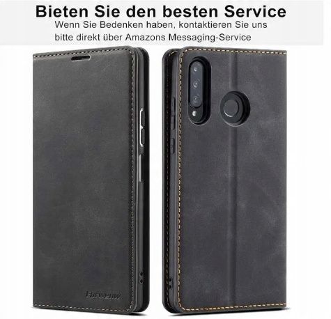 Etui na telefon komórkowy Huawei P30 Lite, skórzane OPIS