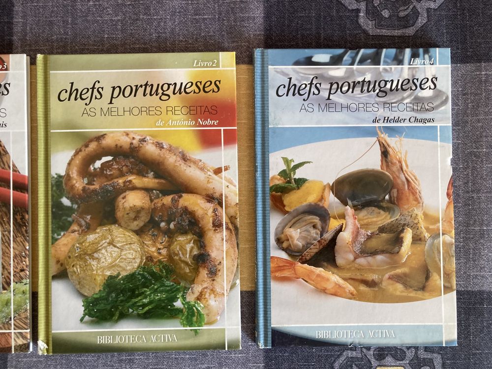 Colectânea Chefs Portugueses - as melhores receitas