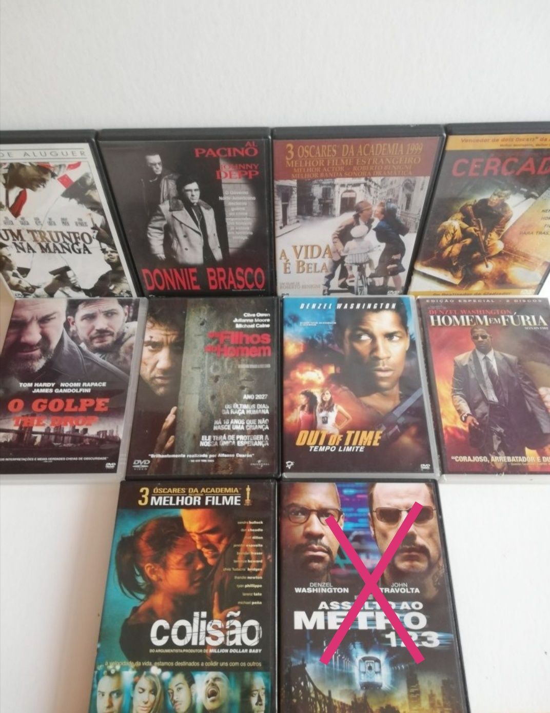 DVDs Todos Originais [vários]