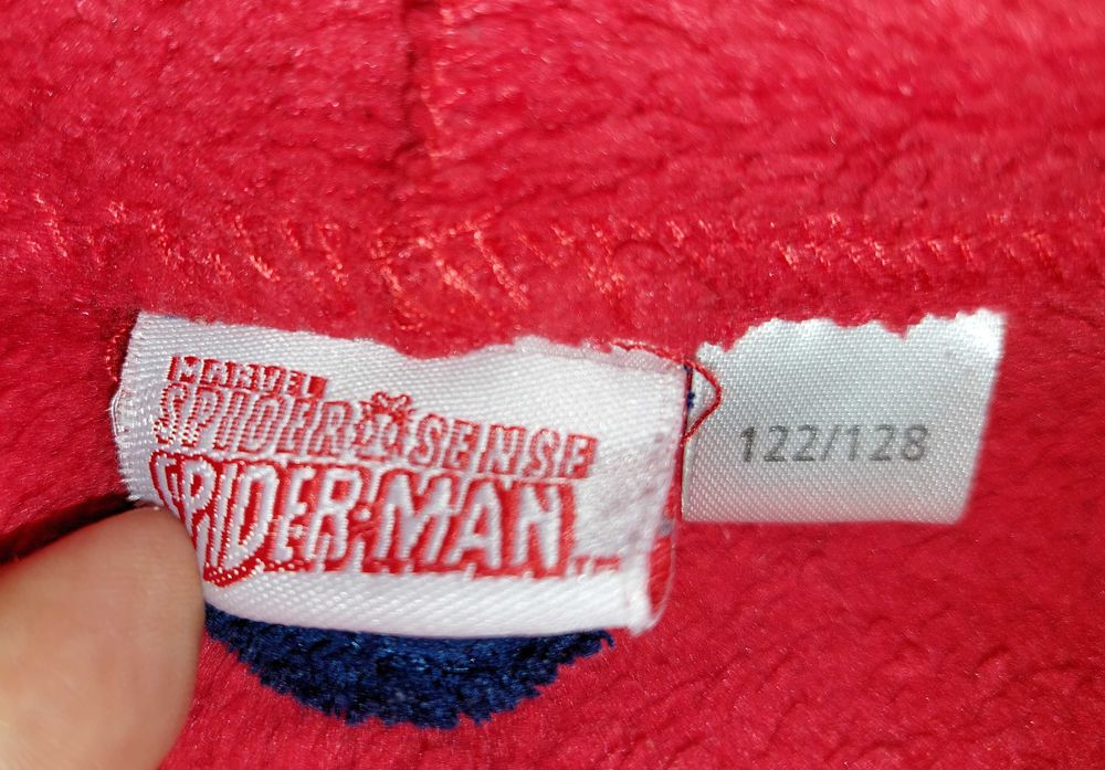 Robe Spyderman 7 anos