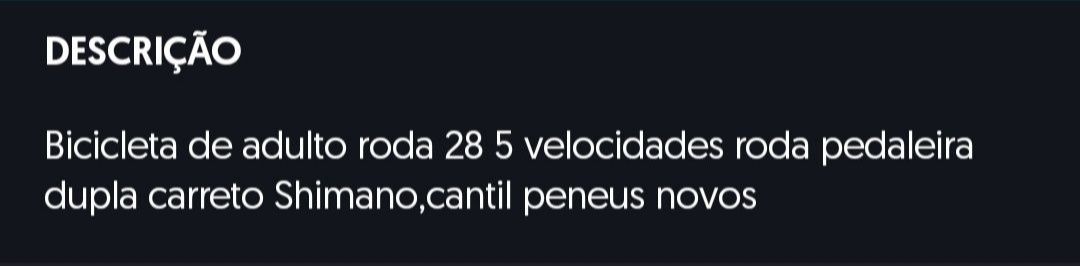 Bicicleta de adulto