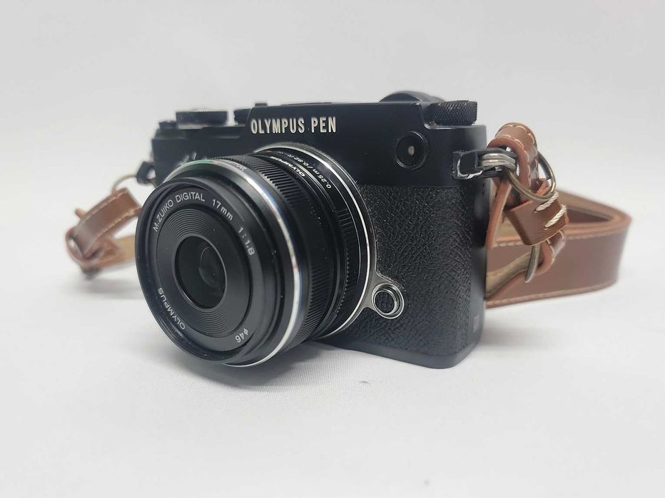 Câmara Olympus PEN-F + lente 17mm F1.8