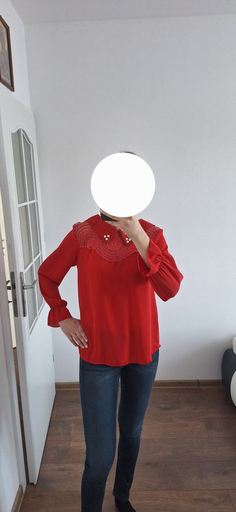 Koszula czerwona jak nowa