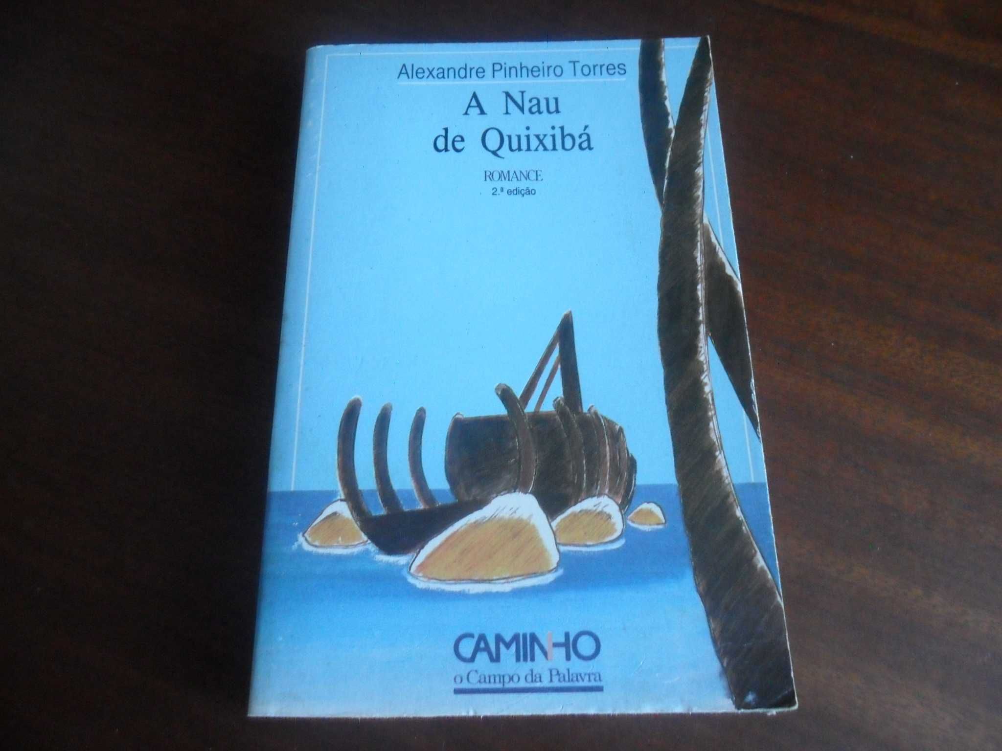 "A Nau de Quixibá" de Alexandre Pinheiro Torres - 2ª Edição de 1989