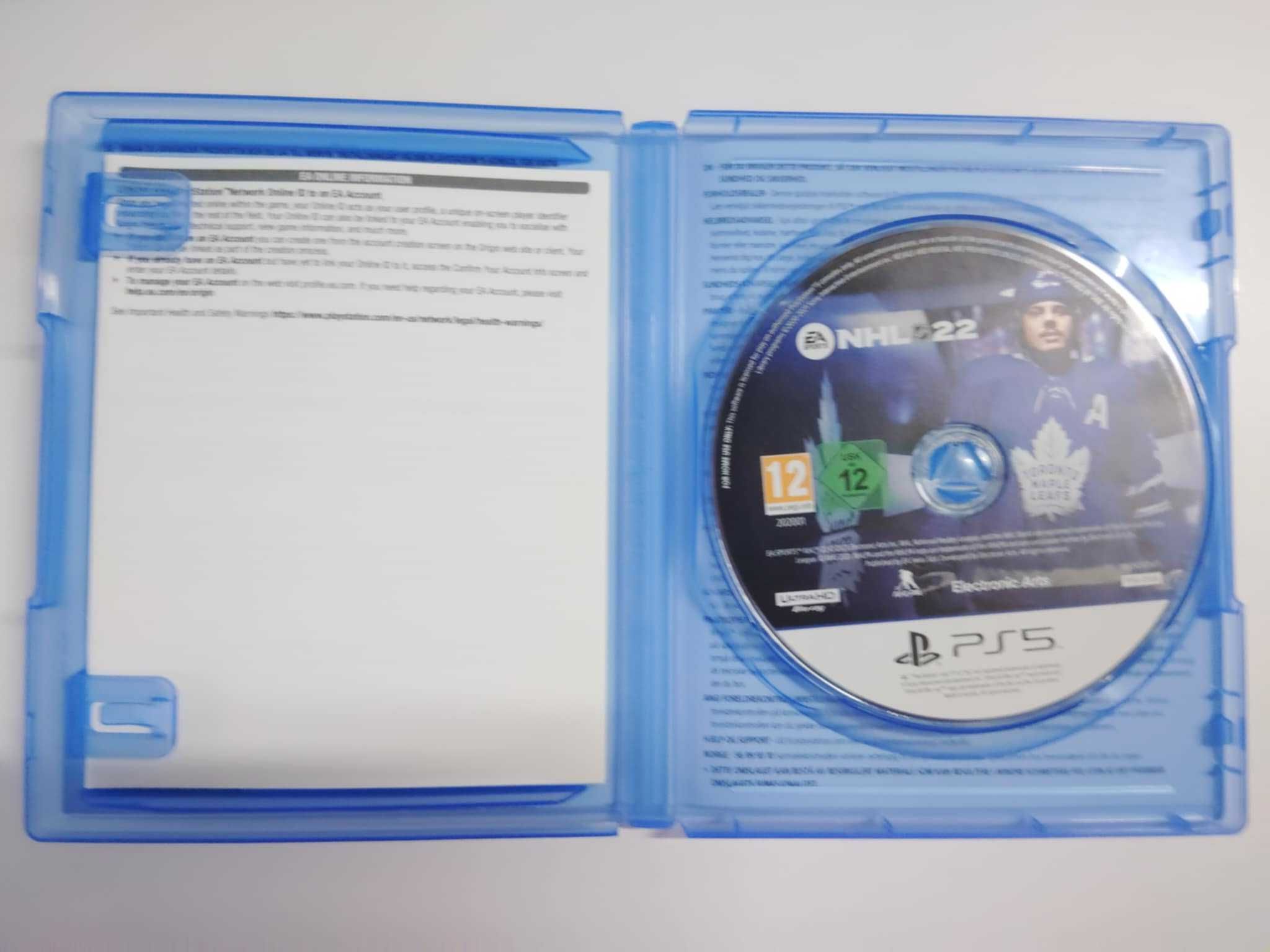 NHL 22 PS5 Angielska wersja gry hokej 2022