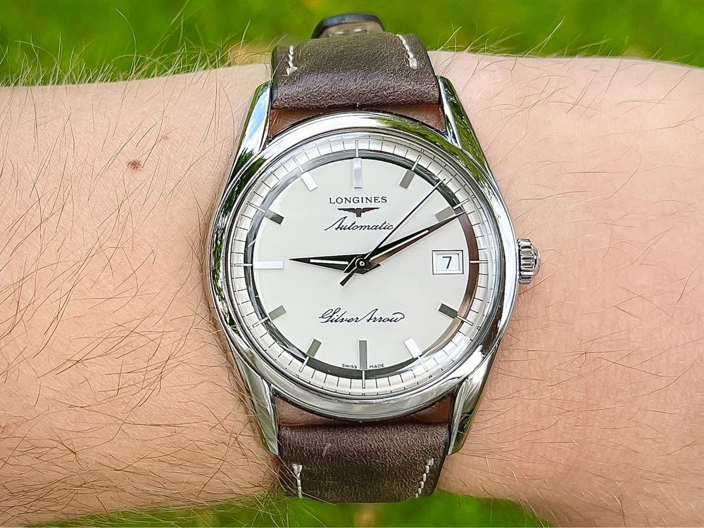 Unikatowy Longines Silver Arrow L1.647.4.72.3