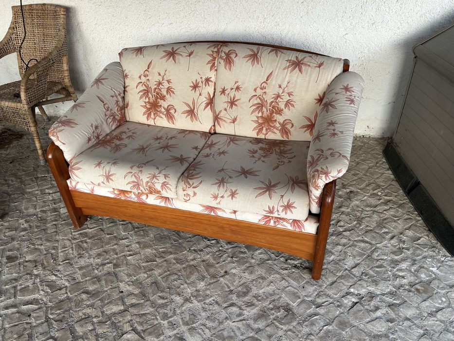 Sofá-cama 130cm. Cama de solteiro